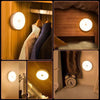 Motion Sensor LED Night Light - Auto-On Light for Closets & Hallways