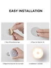 Motion Sensor LED Night Light - Auto-On Light for Closets & Hallways
