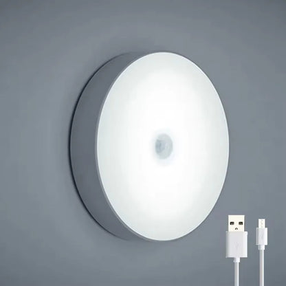 Motion Sensor LED Night Light - Auto-On Light for Closets & Hallways
