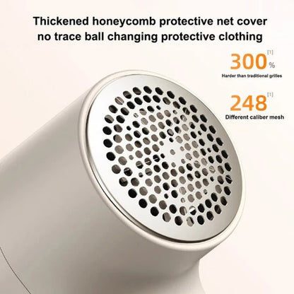 Electric Lint Remover - Professional Fabric Shaver with LED Display & USB Charging