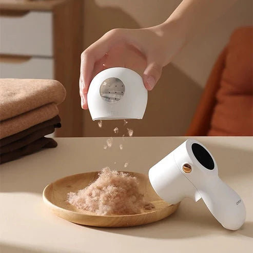 Electric Lint Remover - Professional Fabric Shaver with LED Display & USB Charging