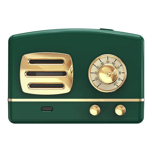 Retro Vintage Humidifier - ABS Desktop Air Moisturizer for Home & Office