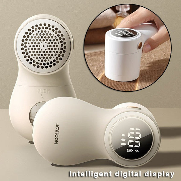 Electric Lint Remover - Professional Fabric Shaver with LED Display & USB Charging