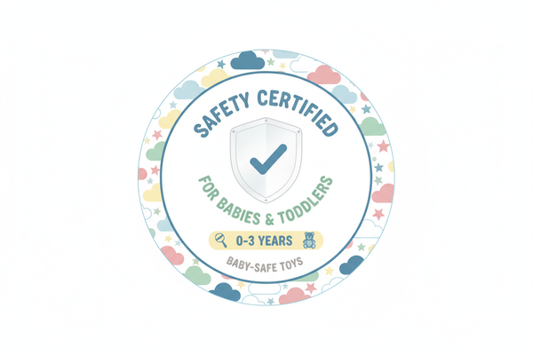 Safety Certified for 0-3 Year Olds