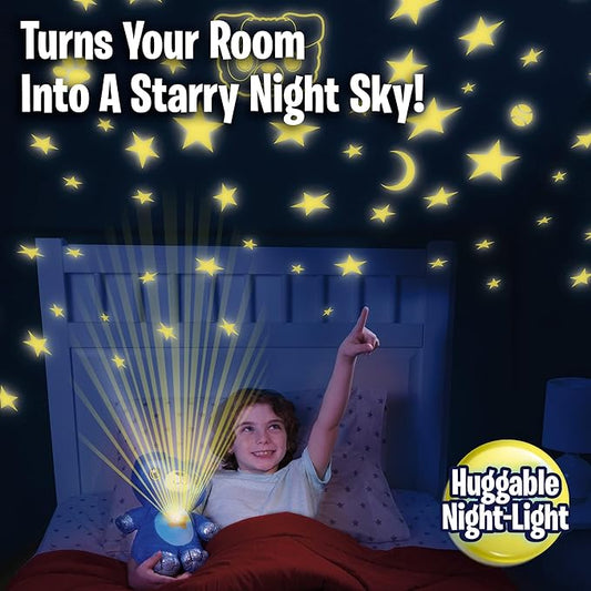 Stuffed Animal Night Light - Soft Plush Toy with LED Light